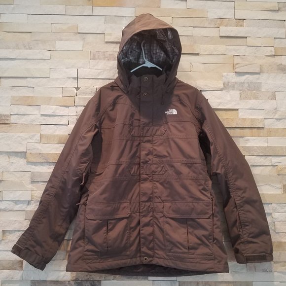 North Face Womens XL Brown Ski Snowboard Jacket